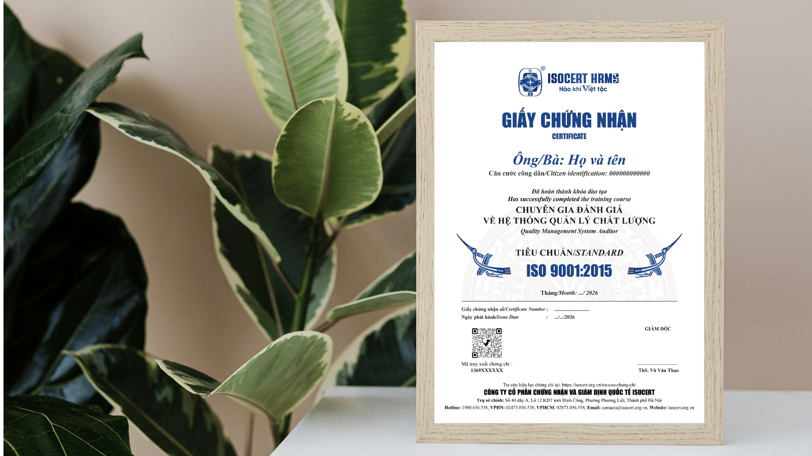 Đào tạo chuyên gia đánh giá trưởng ISO 9001
