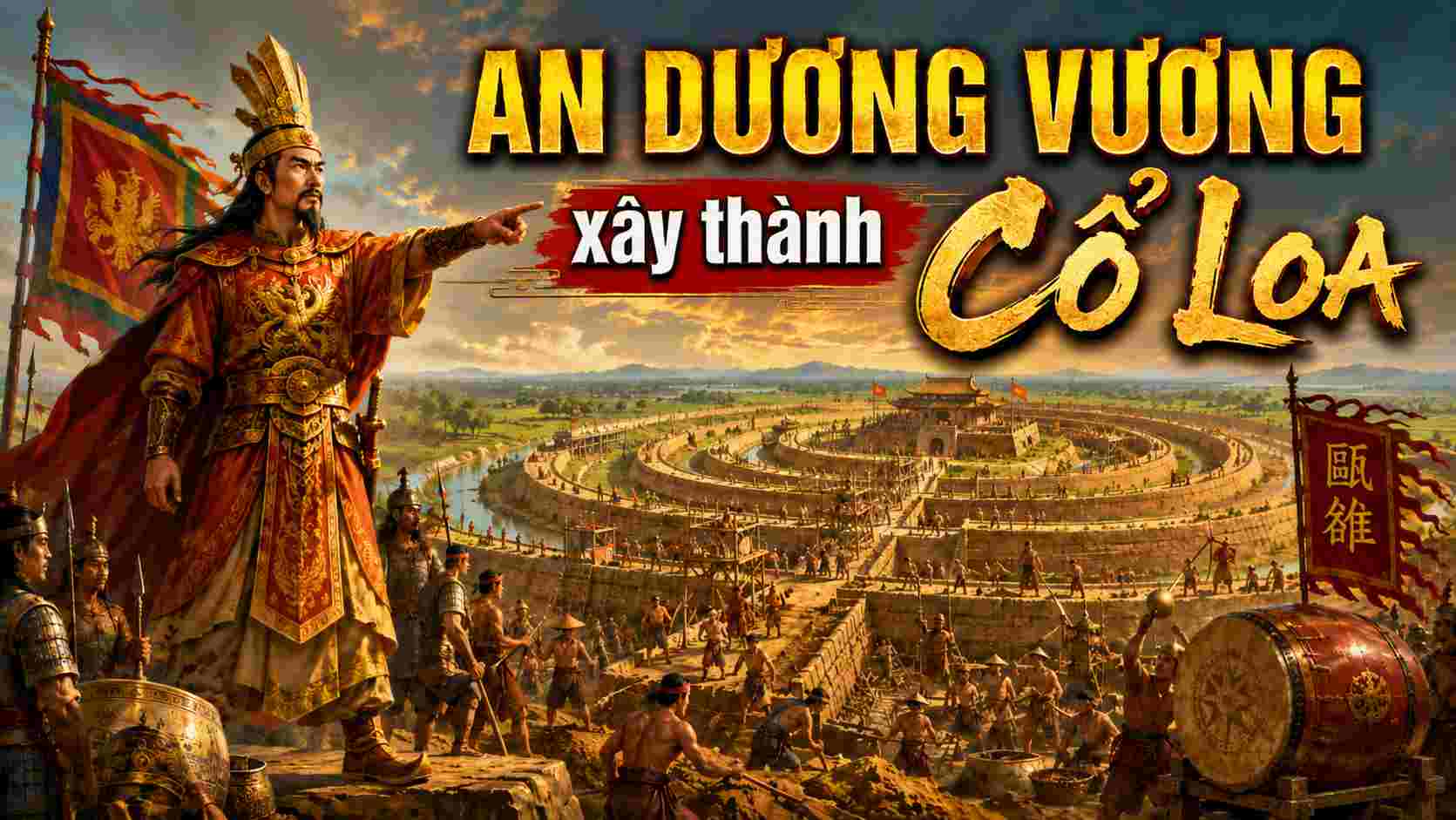 An Dương Vương xây Cổ Loa: Tầm nhìn kiến quốc và ý thức bảo vệ quốc gia từ sớm