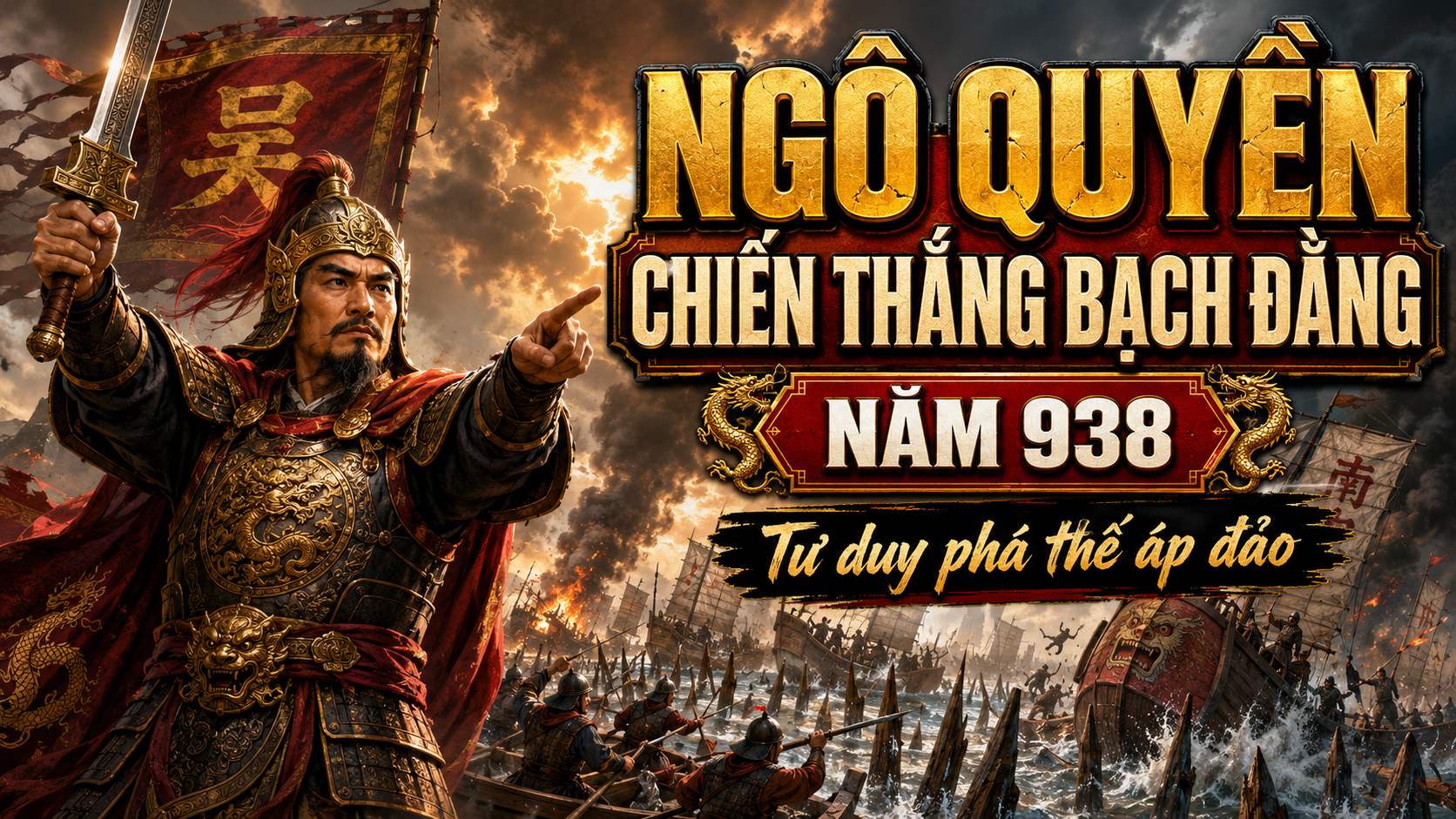Ngô Quyền và chiến thắng Bạch Đằng: tư duy phá thế áp đảo trong quản trị chiến lược