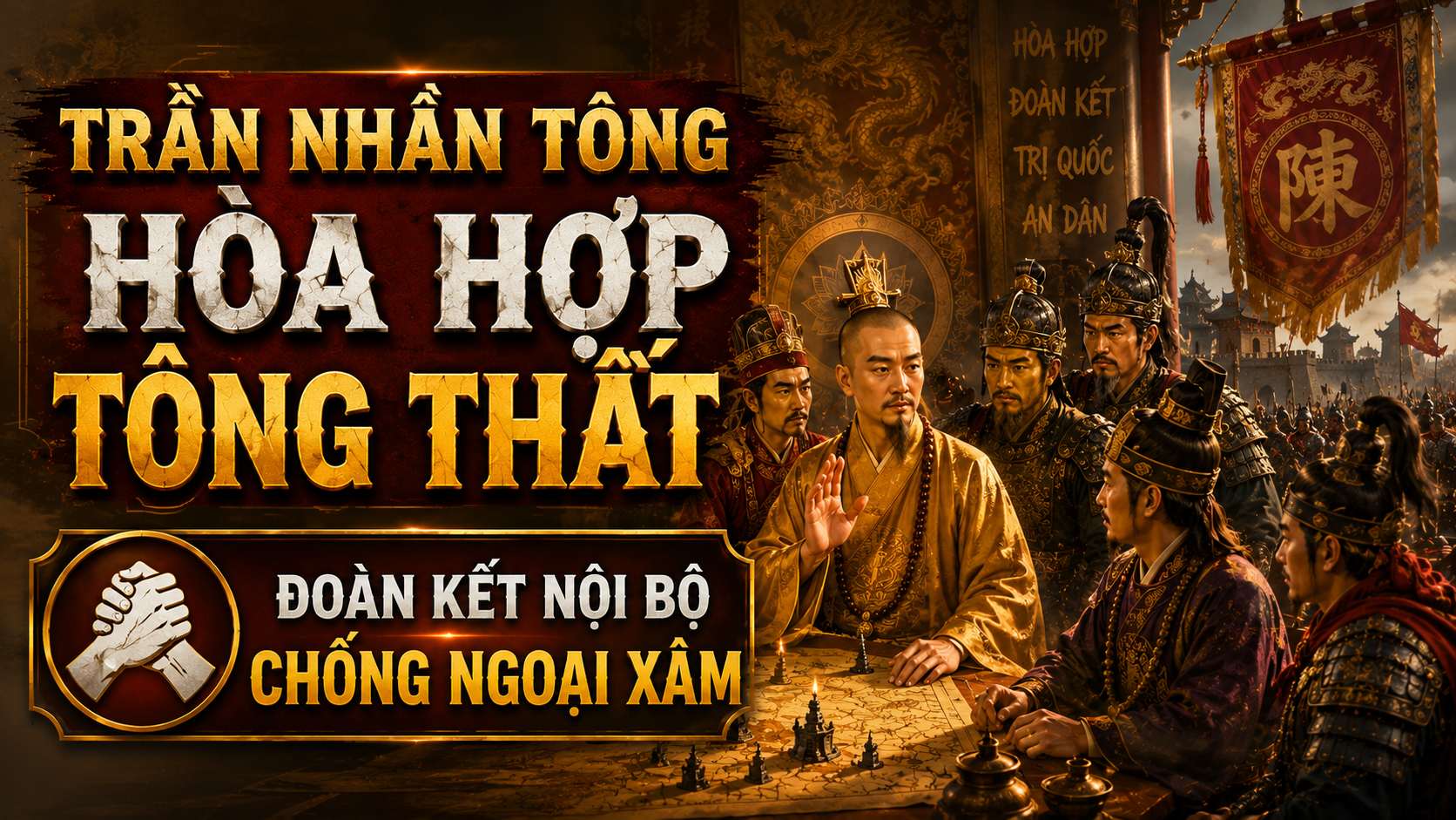Trần Nhân Tông hòa hợp tông thất: Đoàn kết nội bộ chống ngoại xâm
