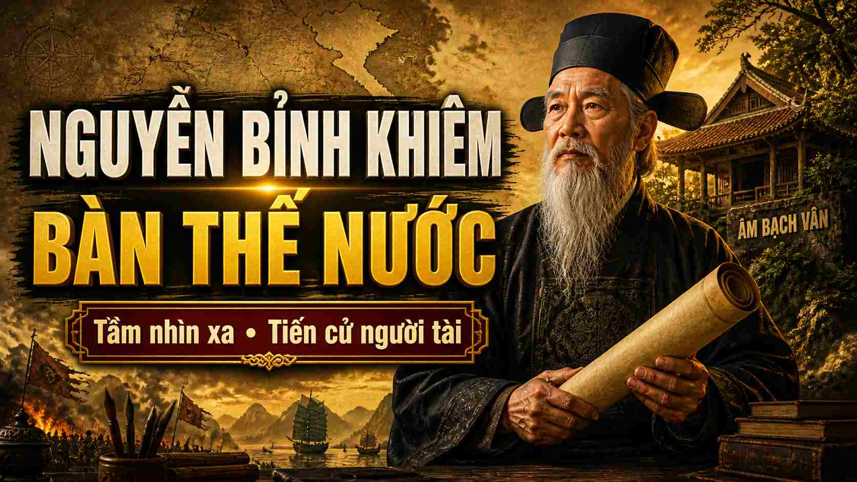 Nguyễn Bỉnh Khiêm bàn thế nước: Tầm nhìn xa và đạo tiến cử người tài