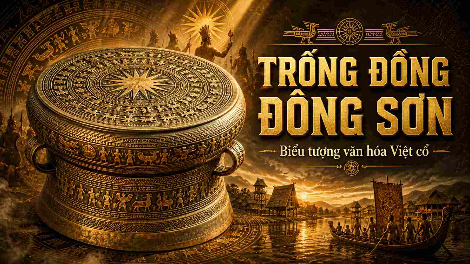 Trống đồng Đông Sơn là gì? Ý nghĩa, lịch sử và giá trị văn hóa